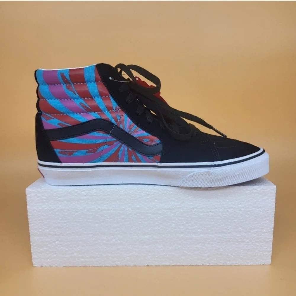 New Vans Retro Mart SK8 Hi Shoes Women's Size 10.5 - Picture 5 of 7